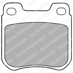Тормозные колодки DELPHI LP1441