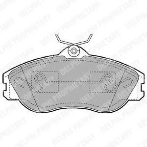 Тормозные колодки DELPHI LP1445