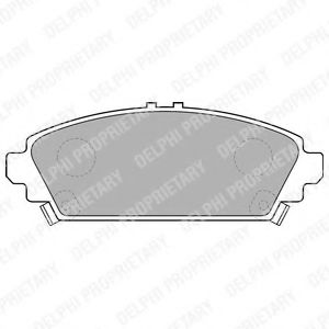 Тормозные колодки DELPHI LP1526
