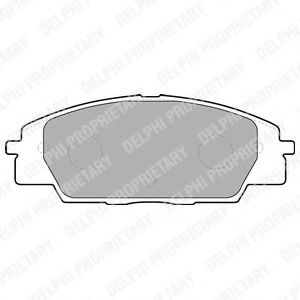 Тормозные колодки DELPHI LP1559