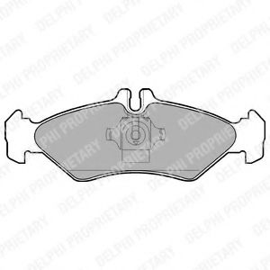Тормозные колодки DELPHI LP1595