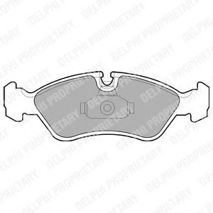 Тормозные колодки DELPHI LP1605