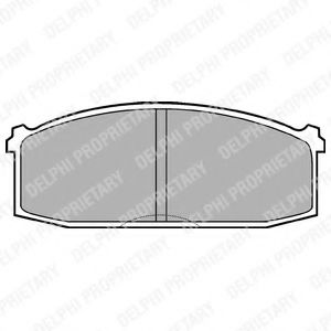 Тормозные колодки DELPHI LP219