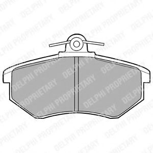 Тормозные колодки DELPHI LP424