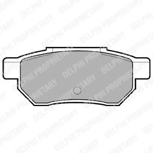 Тормозные колодки DELPHI LP562