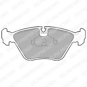 Тормозные колодки DELPHI LP602