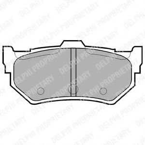 Тормозные колодки DELPHI LP768