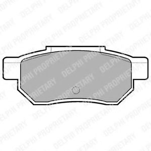 Тормозные колодки DELPHI LP772