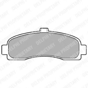 Тормозные колодки DELPHI LP779