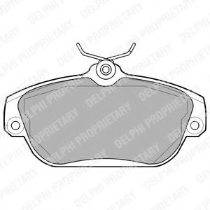 Тормозные колодки DELPHI LP919
