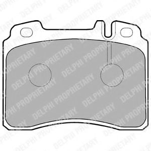 Тормозные колодки DELPHI LP929
