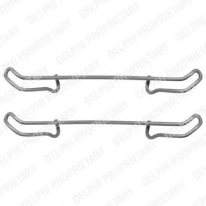 Скобы тормозных колодок DELPHI LX0076