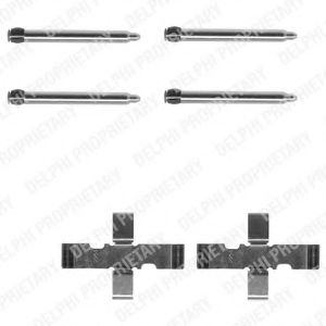 Скобы тормозных колодок DELPHI LX0095