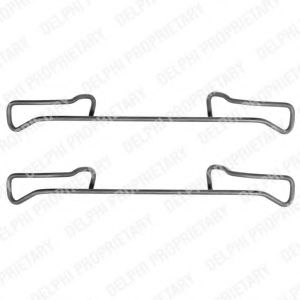 Скобы тормозных колодок DELPHI LX0155