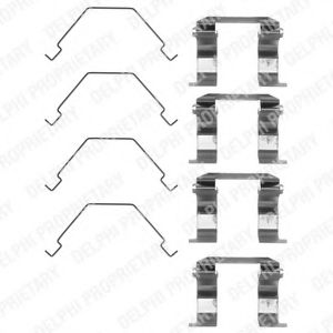 Скобы тормозных колодок DELPHI LX0159