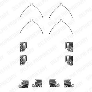 Скобы тормозных колодок DELPHI LX0266