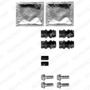 Скобы тормозных колодок DELPHI LX0358
