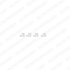 Скобы тормозных колодок DELPHI LX0314