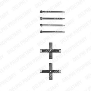Скобы тормозных колодок DELPHI LX0268