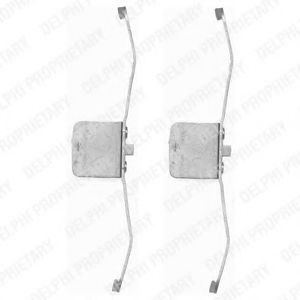 Скобы тормозных колодок DELPHI LX0395