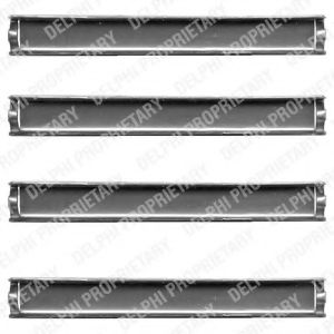 Скобы тормозных колодок DELPHI LX0362