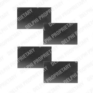 Скобы тормозных колодок DELPHI LX0271