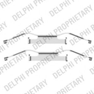 Скобы тормозных колодок DELPHI LX0439