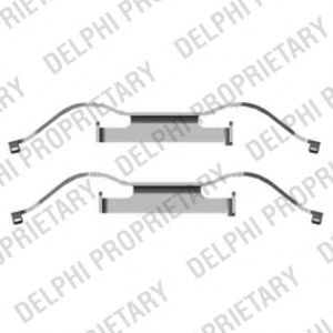 Скобы тормозных колодок DELPHI LX0440