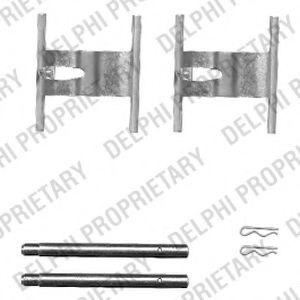 Скобы тормозных колодок DELPHI LX0450