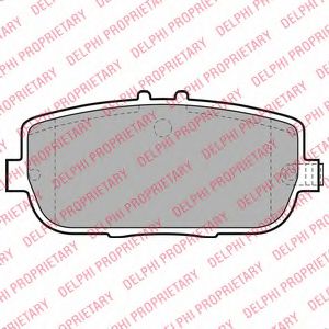 Тормозные колодки DELPHI LP2027