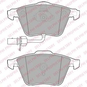 Тормозные колодки DELPHI LP2032