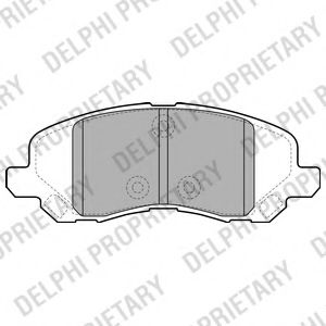 Тормозные колодки DELPHI LP2038