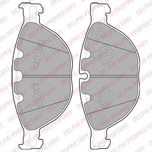 Тормозные колодки DELPHI LP2041