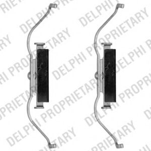 Скобы тормозных колодок DELPHI LX0490