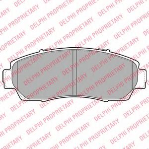 Тормозные колодки DELPHI LP2046