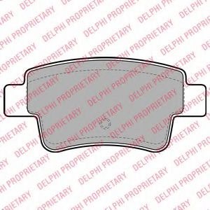 Тормозные колодки DELPHI LP2055