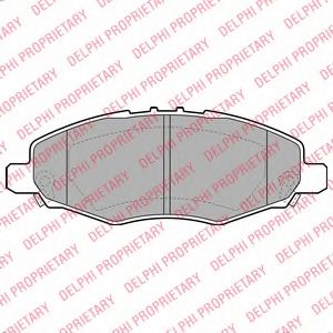Тормозные колодки DELPHI LP2059