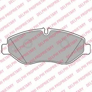 Тормозные колодки DELPHI LP2039