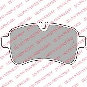 Тормозные колодки DELPHI LP2040