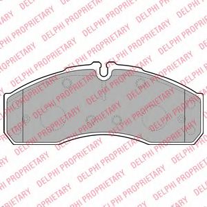 Тормозные колодки DELPHI LP2042