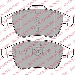 Тормозные колодки DELPHI LP2079