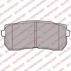 Тормозные колодки DELPHI LP2095