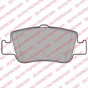 Тормозные колодки DELPHI LP2103