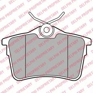 Тормозные колодки DELPHI LP2147