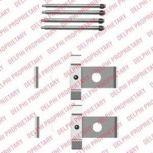 Скобы тормозных колодок DELPHI LX0408