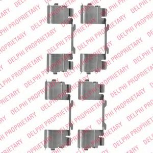Скобы тормозных колодок DELPHI LX0479