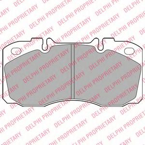 Тормозные колодки DELPHI LP2138