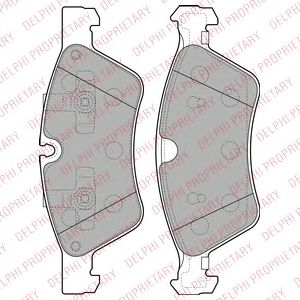 Тормозные колодки DELPHI LP2125