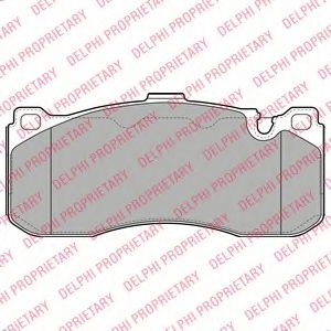 Тормозные колодки DELPHI LP2131