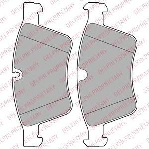 Тормозные колодки DELPHI LP2139
